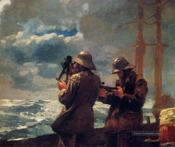 Eight Bells Realismus Winslow Homer Marinemaler Ölgemälde